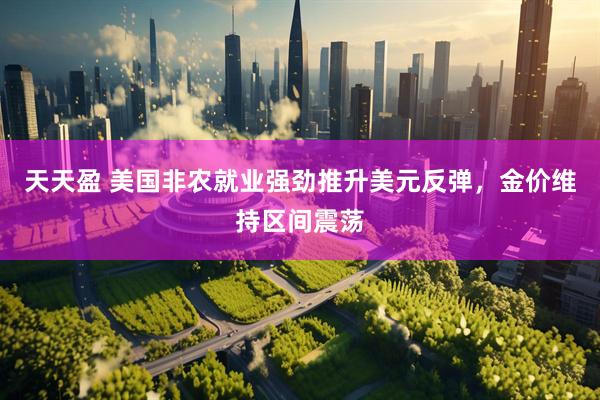 天天盈 美国非农就业强劲推升美元反弹，金价维持区间震荡